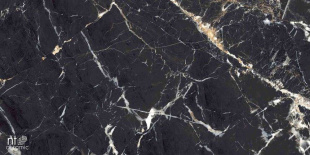Керамогранит NT Ceramic Marmo Black Lamos High Glossy арт. NTT99529P (60x120) полированная